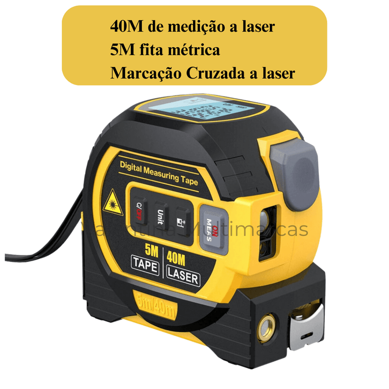 Laser Tape and 3-in-1 Digital Leveler
