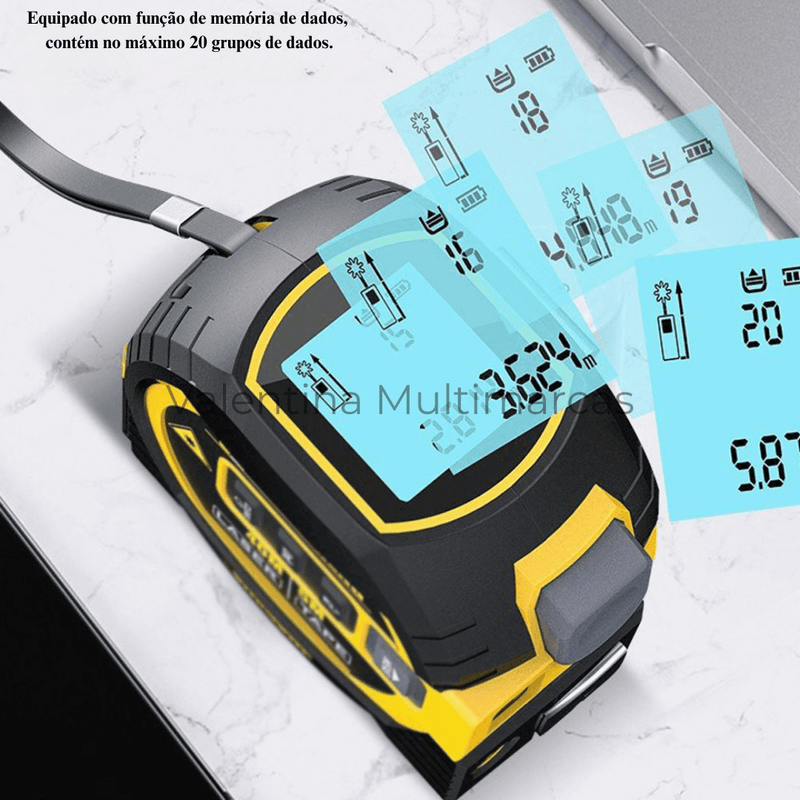 Laser Tape and 3-in-1 Digital Leveler