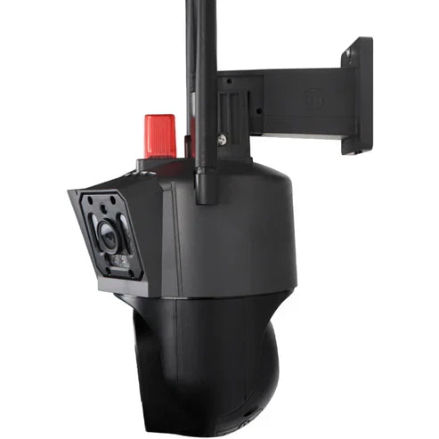 4K Security Camera with 3 Lenses